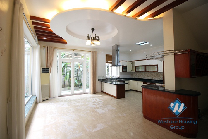 Nice house for rent in Tay Ho area. Unfurnished house